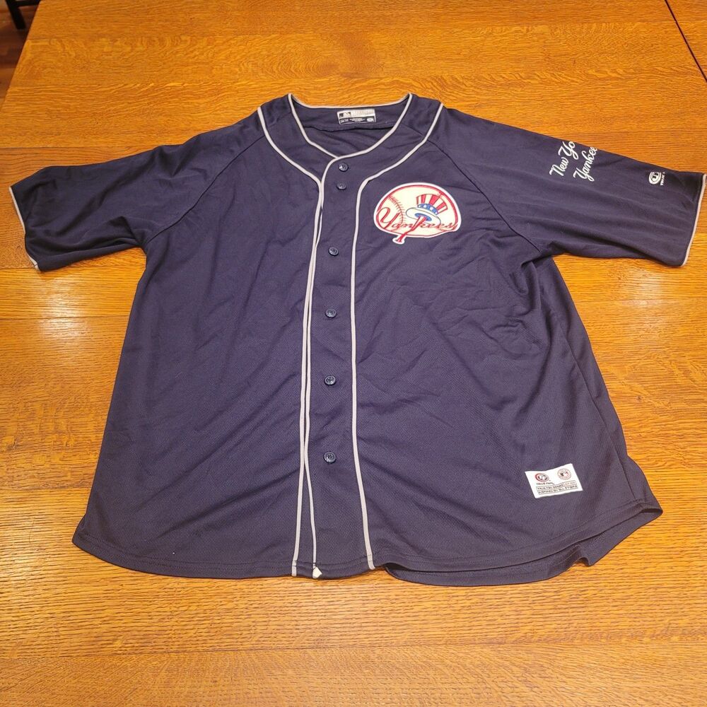New York Yankees True Fan MLB Replica XL Baseball Jersey Shirt